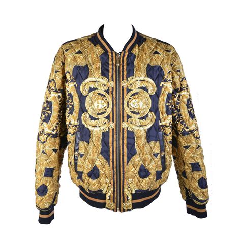 versace collection quilted jacket|Versace jacket vintage.